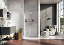Radaway Nes 8 DWJ II zuhanyajtó 80 átlátszó balos