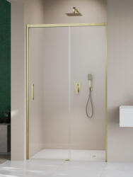 Radaway Idea 8 Brushed Gold DWJ szálcsiszolt arany zuhanyajtó 160 átlátszó jobbos