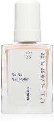 KORRES No No Nail Polish ápoló körömlakk árnyalat 04 Jelly Peach 11 ml