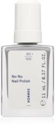 KORRES No No Nail Polish ápoló körömlakk árnyalat 75 Foggy Blue 11 ml