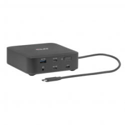 Club 3D 12-1 USB-C Quad DisplayLink dokkoló állomás 2x DisplayPort 8K60Hz + 2x HDMI 4K60Hz PD3.0 100Watt Ethernet 2.5G (CSV-2542) (CSV-2542)