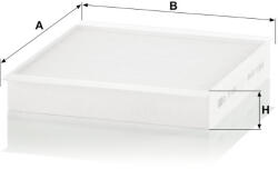 Mann-filter Utastér - Kabin szűrő Mann Filter CU 19 014 (CU19014)