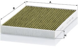 Mann-filter Utastér - Kabin szűrő Mann Filter FP 33 006 (FP33006)