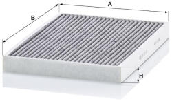 Mann-filter Utastér - Kabin szűrő Mann Filter CUK 33 006 (CUK33006)