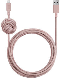 Native Union Night 3 M Rózsa Lightning kábel (NCABLE-L-ROS-NP)