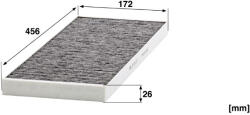 Mann-filter Utastér - Kabin szűrő Mann Filter CUK 46 025 (CUK46025)