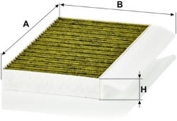 Mann-filter Utastér - Kabin szűrő Mann Filter FP 27 021-2 (FP27021-2)