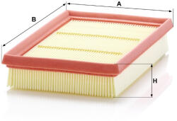 Mann-filter Levegőszűrő Mann Filter C 24 076 (C24076)