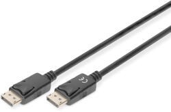 ASSMANN DB-340100-030-S 3 M Fekete DisplayPort kábel (DB-340100-030-S)