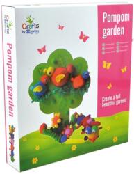 ANDREU Toys Творчески комплект Andreu Toys - Направи си цветна градина от помпони (1240082) - ozone