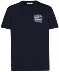 Icebreaker Men Merino 150 Tech Lite SS Tee Evolving Layers férfi póló L / sötétkék