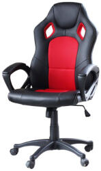  Gamer szék több színben - basic-színes háttámla, piros (HOP1000870-3)