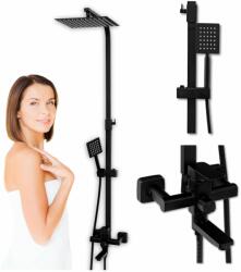  Cubo S-1196b Fekete Felületre Szerelhető Zuhanyszett