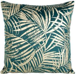 Eurofirany Dekoratív párnahuzat BLINK-26 45x45 Eurofirany sötét türkiz/világos arany (391002)