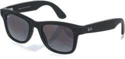 Meta RAY-BAN Meta Wayfarer (Large) Smart Glasses - Matte Black, Polarized Gradient Graphite (RW4006 601ST3 53)