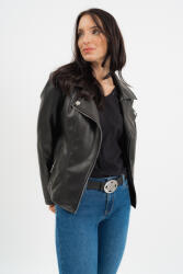 budmil Női Műbőr Motoros Dzseki, SONJE26, Fekete 2XL
