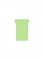 Djois T-cards, din hartie, 100buc/set, format 2 - (85 x 48mm, top 60mm) - verde (DJ-2554825000) - roua