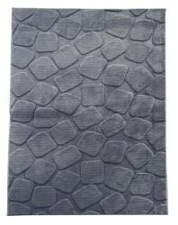 Heinner Szőnyeg, dombornyomott mintázat, Kő, 200x300 Szürke