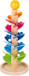 Goki Fából készült, színes golyópálya szett