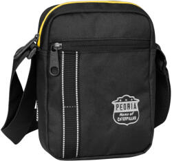 Caterpillar Borseta de umar CATERPILLAR Mochilas rPET Peoria, material 600D poliester - negru/galben (CAT-84068-12) - roua