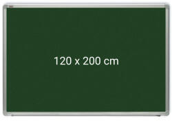OPTIMA Tabla verde magnetica cu rama din aluminiu, 120 x 200 cm, pentru creta, Optima (OP-22120200)