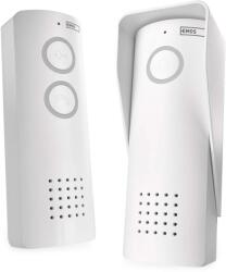 EMOS H1087 Vezeték nélküli otthoni audio kapucsengő készlet, elemes, 1 résztvevő (3010000293)