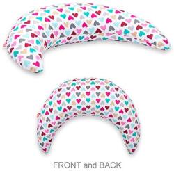 Scamp Szoptatós párna, félhold Colorfull Heart