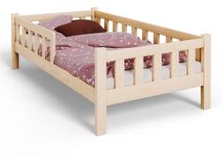  PINI gyerekágy 160x80 lakkozatlan fa - natúr