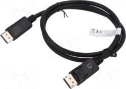 ASSMANN ASM AK-340106-010-S Cable DisplayPort 8K 30Hz UHD Typ DP/DP M/M with interlock black 1m (AK-340106-010-S)