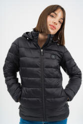 budmil Női Steppelt Dzseki, ANJELITA26, Fekete 2XL