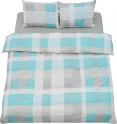 Vanora Set de pat king size bumbac, 92gsm, Square (VN-KGBED92-SQR) - cel Lenjerie de pat