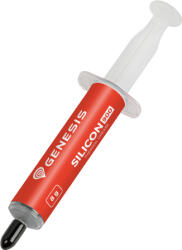 Genesis Pasta Termoconductoare GENESIS SILICON 900 8g, conductivitate 12.8W/mK, densitate relativa 2.8/cm3, temperatura de mediu intre -50/250°C (NTG-2330) - cel