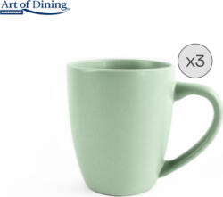 Heinner Set 3 Cani Ceramice 354 Ml, Yvonne, Art Of Dining By Heinner (HR-WDF-Y3543) - cel Pahar