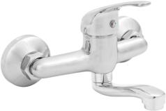 INVENA Mitris fali mosogató csaptelep rövid kifolyóval (INV_BC-79-K01) (INV_BC-79-K01)