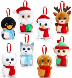 Keel Toys Jucărie de pluș pentru pomul de Crăciun Jucării cu chilă, asortiment (SX1104)