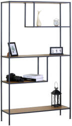 Intenso Home 5 Szintes Könyvespolc 100x180cm Tölgy Színben