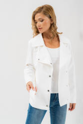 budmil Női Átmeneti Kabát, ATHALIA26, Fehér S