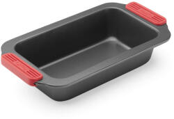 Lékué Tava pentru copt Lekue 1009446, 31x17x6, 9 cm, Acoperire ceramica antiaderenta, Otel carbon, +4°C / +240°C, Negru/rosu (1009446)