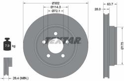 TEXTAR Disc frana TEXTAR 92203303 (92203303)