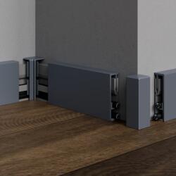 Profil-EU Sarokelem szegélyléchez Profil-EU ezüst metál matt, PVC, hossz 2 cm, élmagasság 50 mm, SKKOMPVNE2ST50 (5650223R)