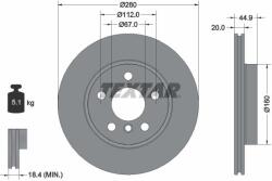 TEXTAR Disc frana TEXTAR 92305303 (92305303)