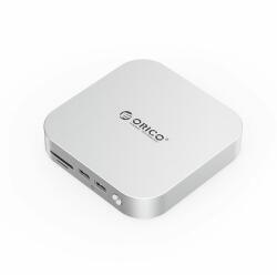 ORICO MiniLink 9 az 1-ben dokkolóállomás M. 2 SSD merevlemez-hellyel - ezüst - pepita