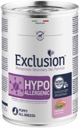 Exclusion HYPOALLERGENIC PUPPY PORK AND PEA ALL BREEDS 400 g - dogshop