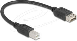 Delock USB 2.0 kábel USB Type-B apa - EASY USB Type-A anya 0, 2 m