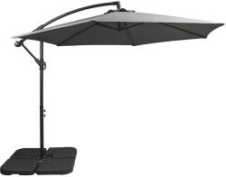 Leziter Sunny kerti napernyő szürke 300 cm (YBC2304-30-GR) - homelux
