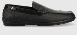Calvin Klein Logo Hw Driver Mono Loafers HM0HM00843 Fekete 40 EU