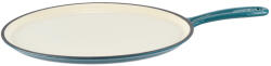 Perfect Home Zománcozott Öntöttvas serpenyő / palacsintasütő 28 cm türkizkék 17821 (17821)
