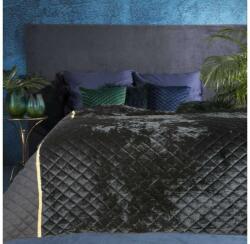  Kristin bársony ágytakaró Fekete 220 x 240 cm