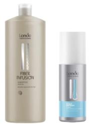 Londa Professional Set Sampon Londa Professional Care Fiber Infusion 1000 ml Tonic Care Stimulating Sensation 150 ml