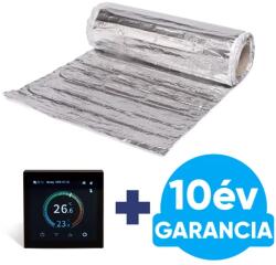 Wentorex U-HEAT Alu-Mat elektromos fűtõszõnyeg 2, 5 m2 / 375 Watt + digitális Design WiFi termosztát / padlófűtés szett (AFHM-2.5-CD)